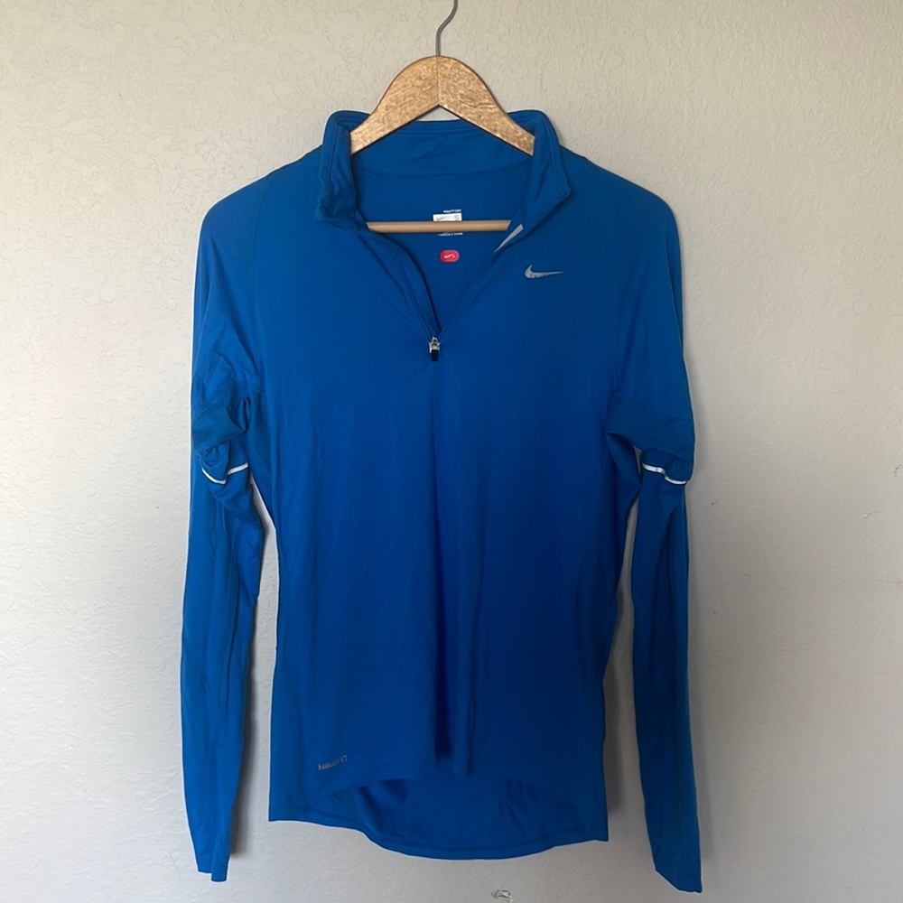 Nike half zip fit dry shirt
